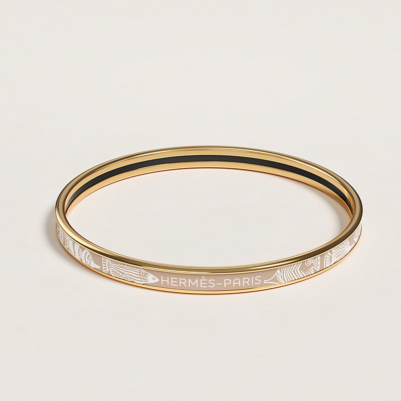 HERMES ゴールドトーン バングル Traffic Jam bangle | Hermès USA